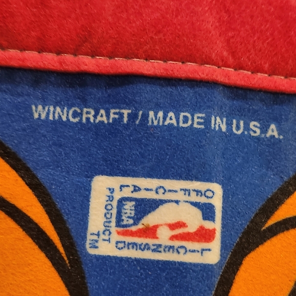 VINTAGE Wincraft 1995 NBA Finals Pennant Magic VS Rockets Made in USA - Picture 3 of 6